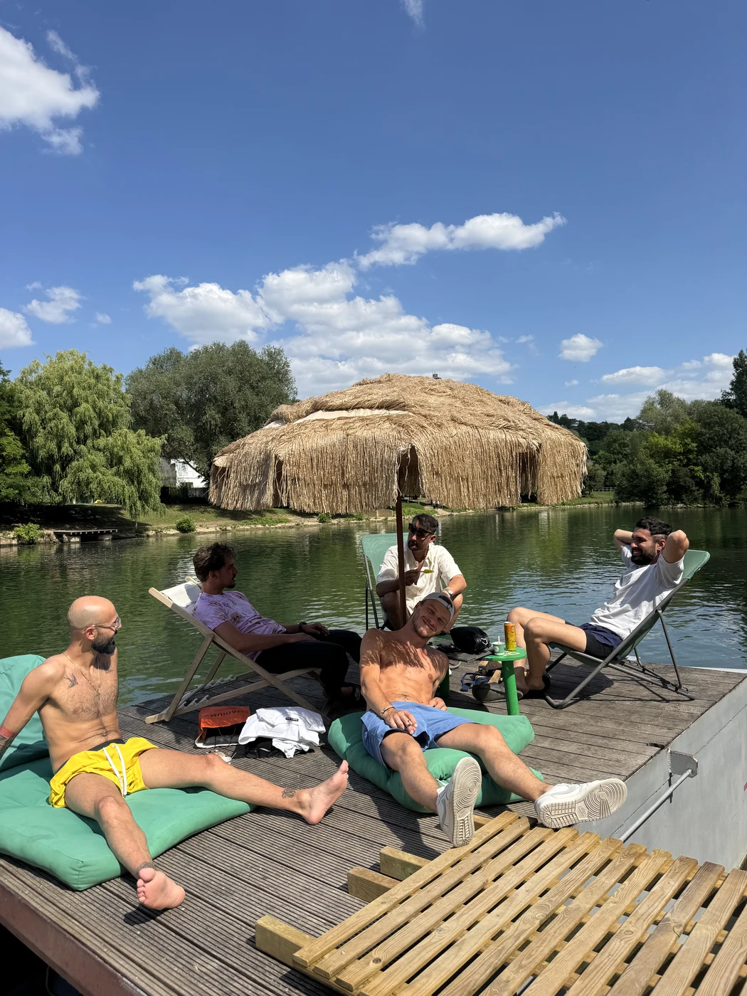Paddle en duo sur la Marne